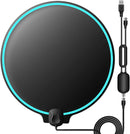 Long Range Stable Indoor TV Antenna Booster Amplified HDTV Digital Antenna - primeply