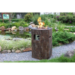Modeno Basalt GRC Column Fire Pit