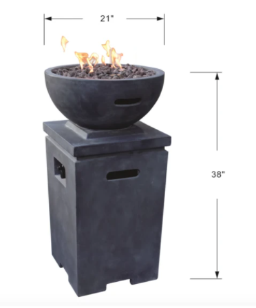 Modeno Exeter GRC Fire Pit - OFG612 - PrimeFair