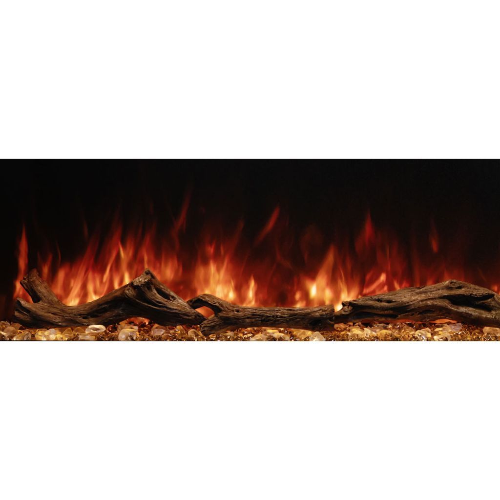 Modern Flames 96" Landscape Pro Multi-Sided Built In Electric Fireplace LPM-9616 - MyBBQDirect