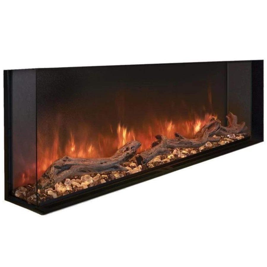 Modern Flames 96" Landscape Pro Multi-Sided Built In Electric Fireplace LPM-9616 - MyBBQDirect
