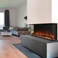 Modern Flames 96" Landscape Pro Multi-Sided Built In Electric Fireplace LPM-9616 - MyBBQDirect