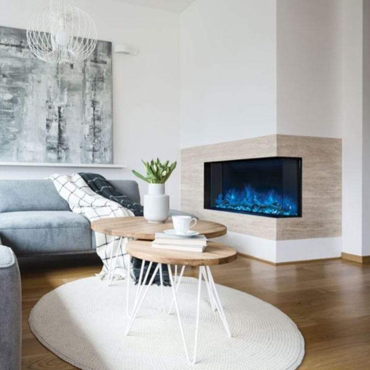 Modern Flames 96" Landscape Pro Multi-Sided Built In Electric Fireplace LPM-9616 - MyBBQDirect