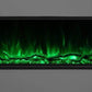 Modern Flames 96" Landscape Pro Slim Built In Wall Electric Fireplace Insert Heater