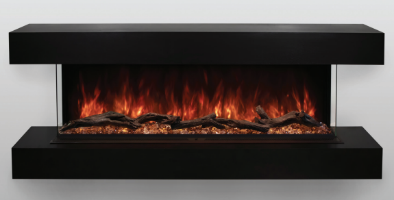 Modern Flames RTF 44" Premium 2 x 4 Recessed WMC Electric Fireplace Cabinet RWC-44LPM-RTF