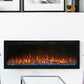 Modern Flames Spectrum Slimline Built In Wall Mounted Electric Fireplace Heater - SPS-50B