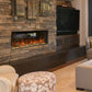 Modern Flames Spectrum Slimline Built In Wall Mounted Electric Fireplace Heater - SPS-50B