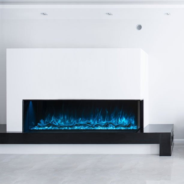 Modern Flames SPECTRUM SLIMLINE SERIES 50″ Linear Electric Fireplace SPS-50B - MyBBQDirect
