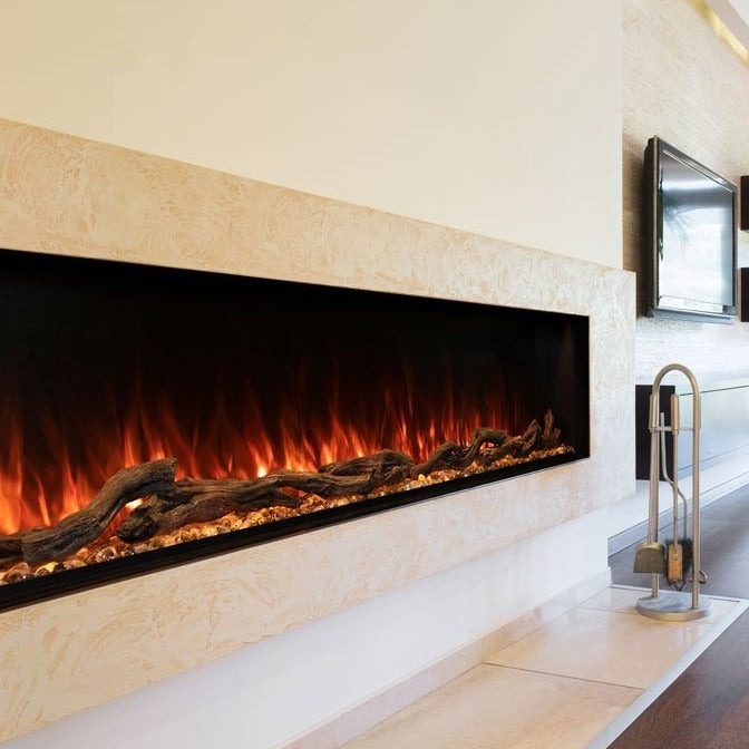 Modern Flames SPECTRUM SLIMLINE SERIES 50″ Linear Electric Fireplace SPS-50B - MyBBQDirect