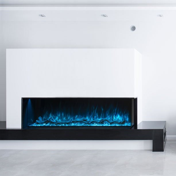 Modern Flames SPECTRUM SLIMLINE SERIES 50″ Linear Electric Fireplace SPS-50B - MyBBQDirect