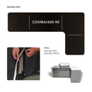 Mont Alpi 400 Island Cover with a 90 Degree Corner - COVMAi400-90