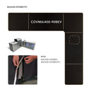 Mont Alpi 400 Island Cover with a 90 Degree Corner and Beverage Center - COVMAi400-90BEV