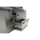 Mont Alpi 805 Deluxe BBQ Grill Island with 90 Degree Corner and Kegerator - MAi805-D90KEG - MyBBQDirect