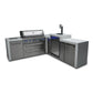 Mont Alpi 805 Deluxe BBQ Grill Island with 90 Degree Corner and Kegerator - MAi805-D90KEG - MyBBQDirect