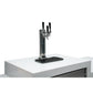 Mont Alpi 805 Deluxe BBQ Grill Island with Kegerator and Beverage Center - MAi805-DKEGBEV - MyBBQDirect