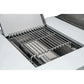 Mont Alpi 805 Deluxe BBQ Grill Island with Kegerator and Beverage Center - MAi805-DKEGBEV - MyBBQDirect
