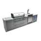 Mont Alpi 805 Deluxe BBQ Grill Island with Kegerator and Fridge Cabinet - MAI805-DKEGFC - MyBBQDirect
