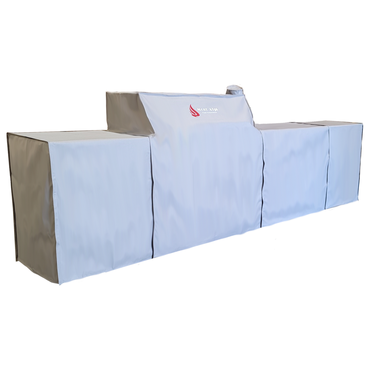 Mont Alpi 805 Island grill cover with beverage center