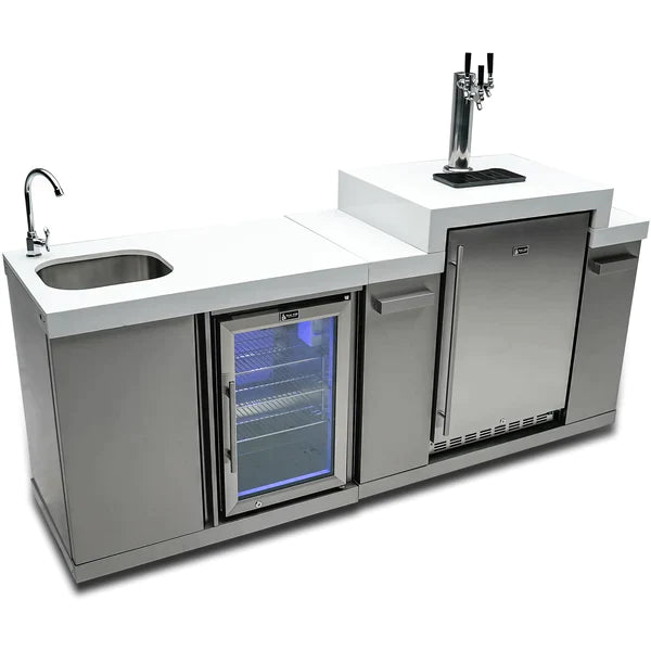 Mont Alpi Beverage Center and Kegerator - MA-BEVKEG - MyBBQDirect