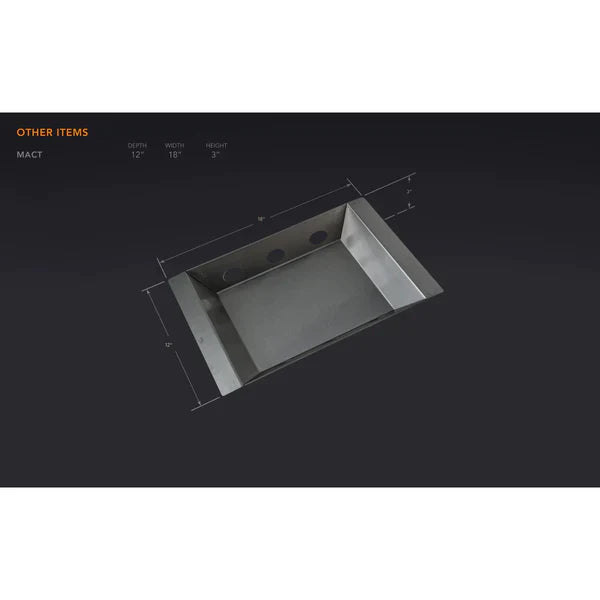 Mont Alpi Charcoal Tray - MACT - MyBBQDirect