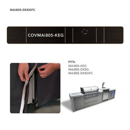 Mont Alpi Cover for 805 Island with a Kegerator - COVMAi805-KEG - MyBBQDirect