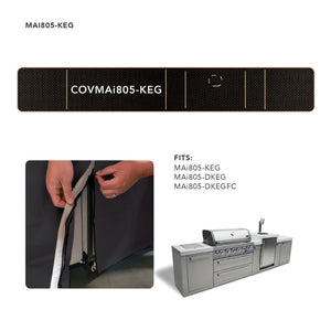 Mont Alpi Cover for 805 Island with a Kegerator - COVMAi805-KEG - MyBBQDirect