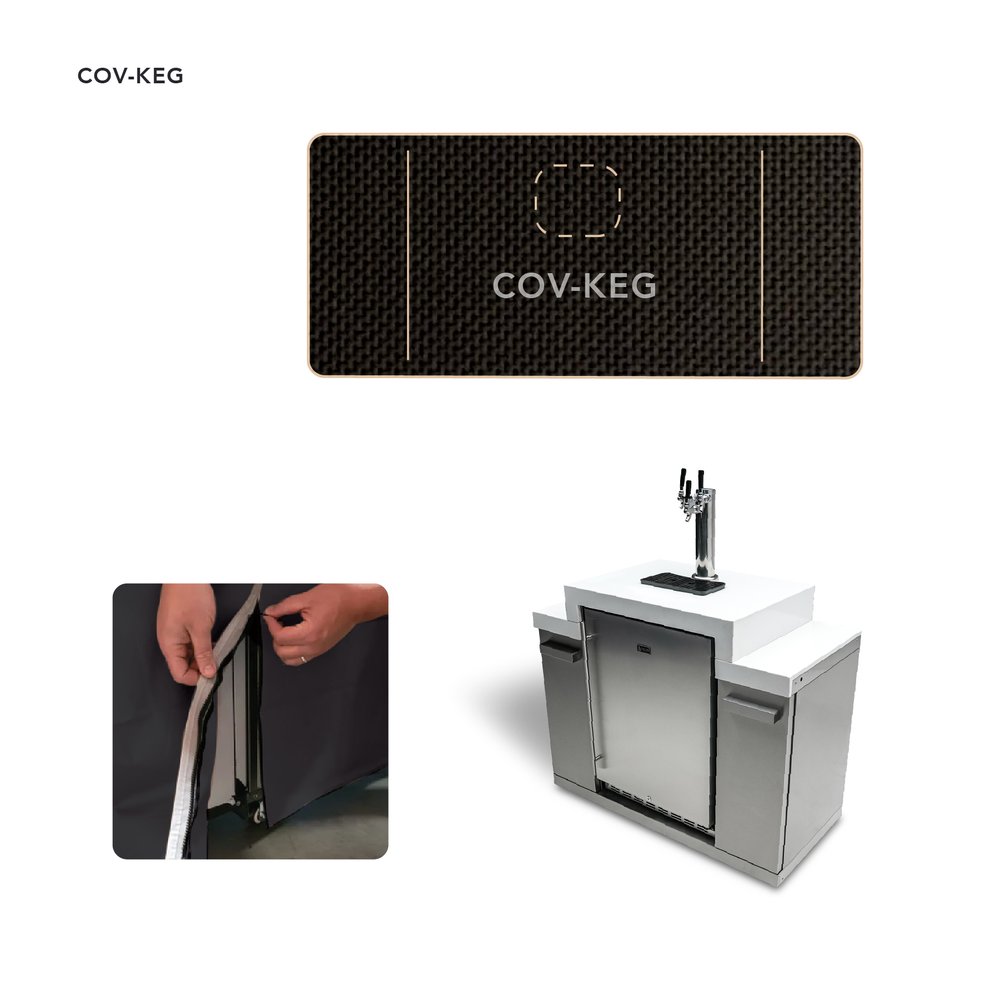 Mont Alpi Kegerator Cover - COV-KEG - MyBBQDirect
