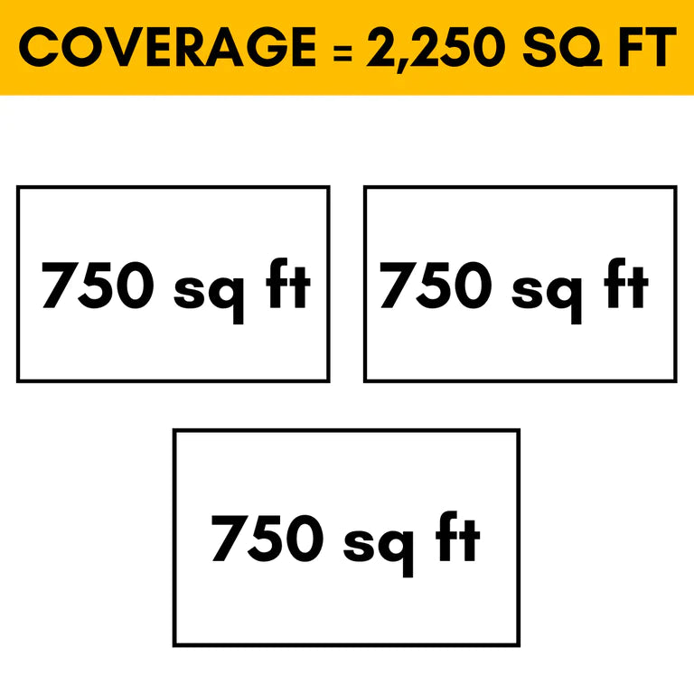 MRCOOL DIY 4th Generation Mini Split 54K BTU 3 Zone Ductless Air Conditioner and Heat Pump with 50 ft. Install Kit - DIYM348HPW03C74