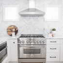 ZLINE Wall Mount Range Hood in Fingerprint Resistant Stainless Steel (8KL3S) - MyBBQDirect