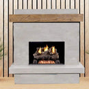 American Fyre Designs 68" Brooklyn Smooth Vent Free Outdoor Gas Fireplace 160-CG-N-FO-RBC