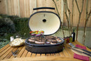 Primo Cypress Table for Oval X-Large Oval Ceramic Kamado Grill - PG00600