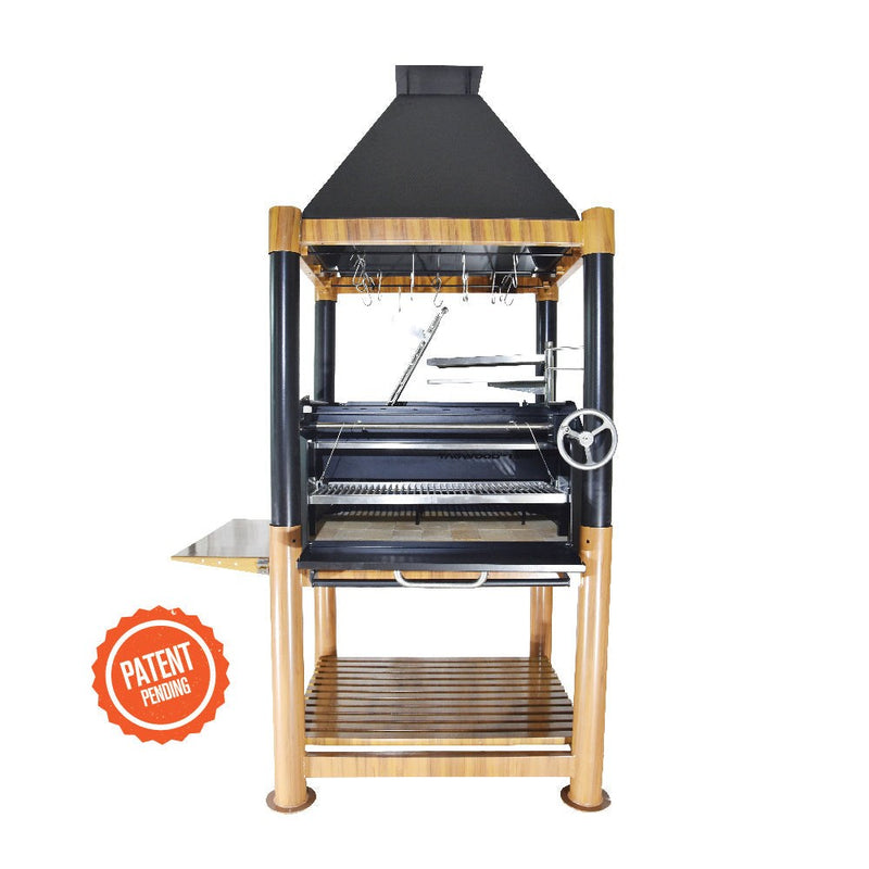 Tagwood BBQ Argentine Wood Fire & Charcoal Grill | BBQ02SI-