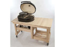 Primo Cypress Countertop Table for Oval Junior Ceramic Kamado Grill - PG00614