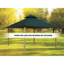 Riverstone Acacia Gazebo Roof Framing And Mounting Kit With Outdura Canopy