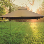 Riverstone Acacia Gazebo Roof Framing And Mounting Kit With Outdura Canopy