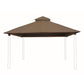 Riverstone Acacia Gazebo Roof Framing And Mounting Kit With Outdura Canopy