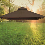 Riverstone Acacia Gazebo Roof Framing And Mounting Kit With Outdura Canopy