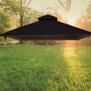 Riverstone Acacia Gazebo Roof Framing and Mounting Kit with Outdura Canopy