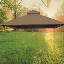 Riverstone Industries Acacia Gazebo Roof Framing And Mounting Kit With Outdura Canopy