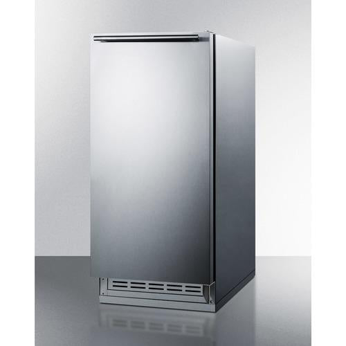 Summit 12 lb. Drain-Free Icemaker - BIM25H34IF