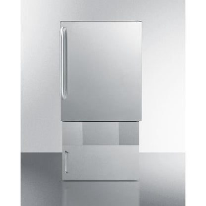 Summit 12 lb. Drain-Free Outdoor Icemaker - BIM24OSBase34 - MyBBQDirect