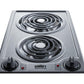 Summit 12" Wide 115V 2-Burner Coil Cooktop - CCE213SS - MyBBQDirect