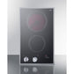 Summit 12" Wide 115V 2-Burner Radiant Cooktop - CR2B12ST - MyBBQDirect