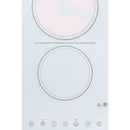 Summit 12" Wide 230V 2-Burner Radiant Cooktop - CR2B23T4W