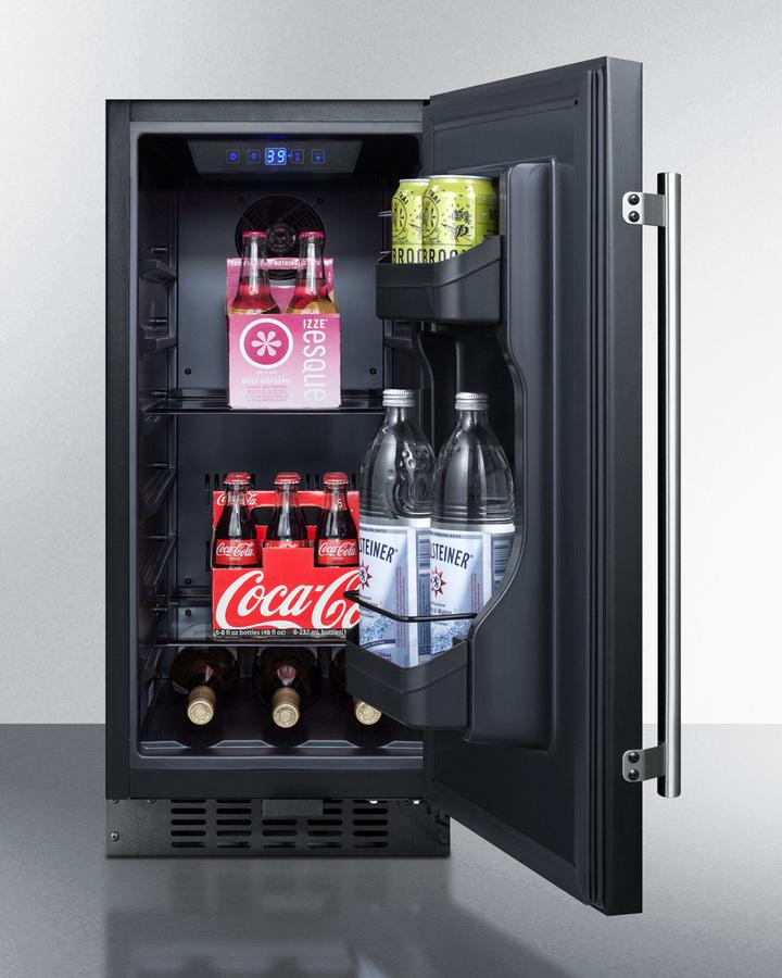 Summit 15" Wide Built-In All-Refrigerator ADA Compliant - ALR15B - MyBBQDirect