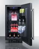 Summit 15" Wide Built-In All-Refrigerator ADA Compliant - ALR15B