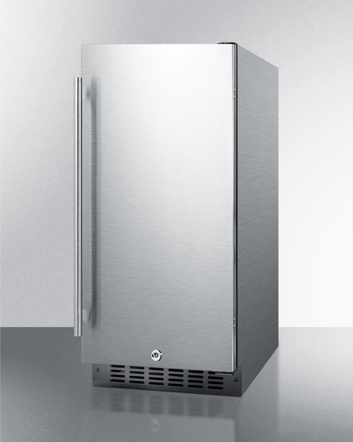 Summit 15" Wide Built-In All-Refrigerator ADA Compliant - ALR15BCSS - MyBBQDirect