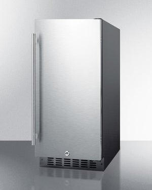 Summit 15" Wide Built-In All-Refrigerator ADA Compliant - ALR15BSS - MyBBQDirect