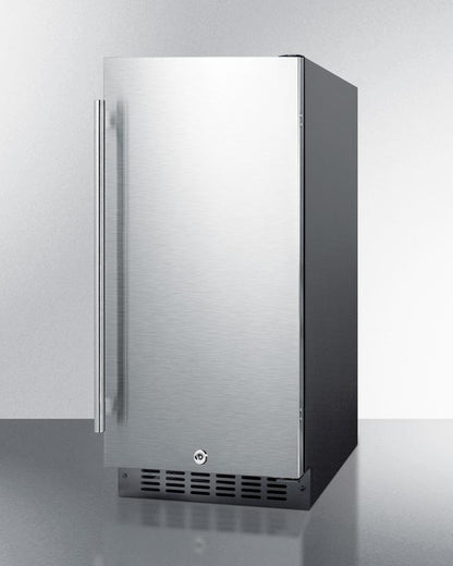 Summit 15" Wide Built-In All-Refrigerator ADA Compliant - ALR15BSS - MyBBQDirect