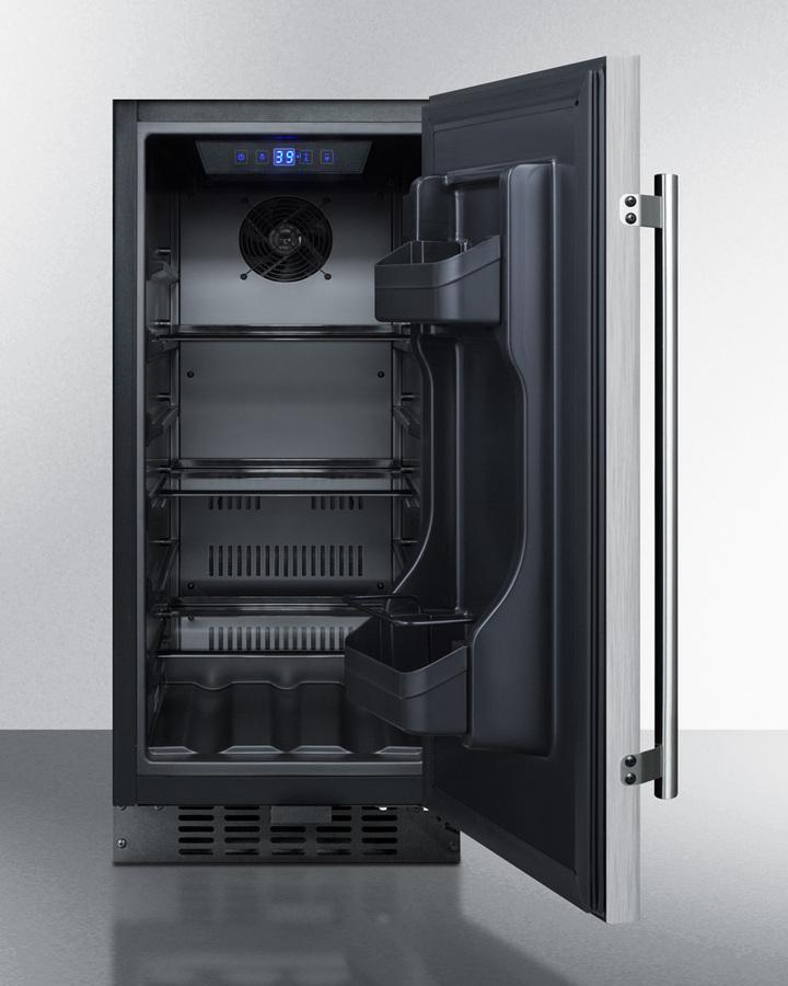 Summit 15" Wide Built-In All-Refrigerator - FF1532BCSS - MyBBQDirect
